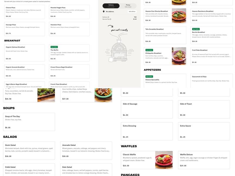 The Grain Cafe - Mid City Menu