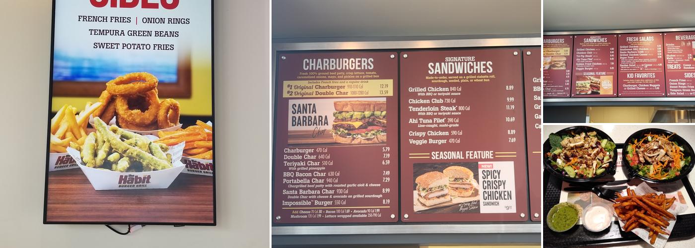 The Habit Burger Grill (Drive-Thru) Menu