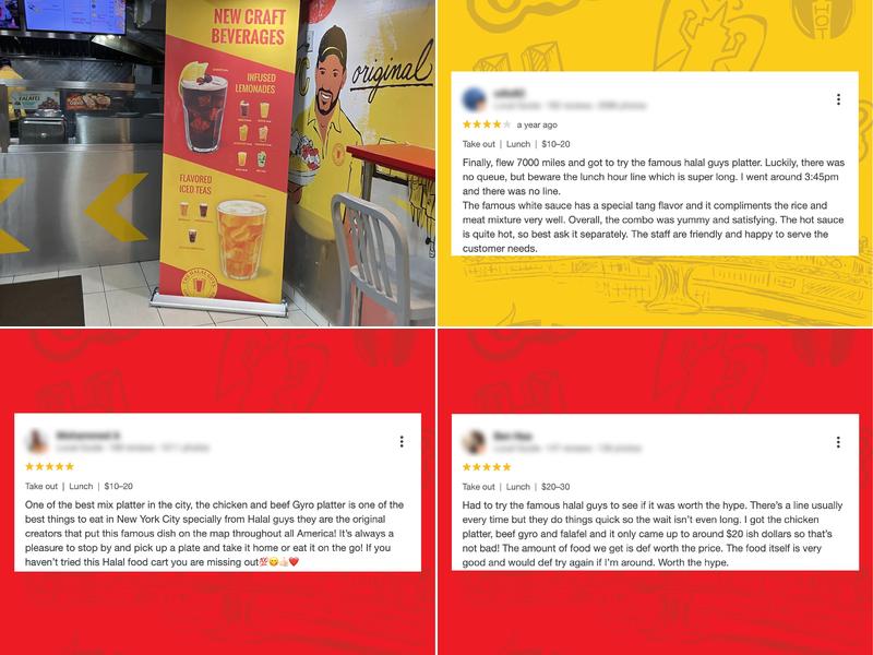 The Halal Guys Menu