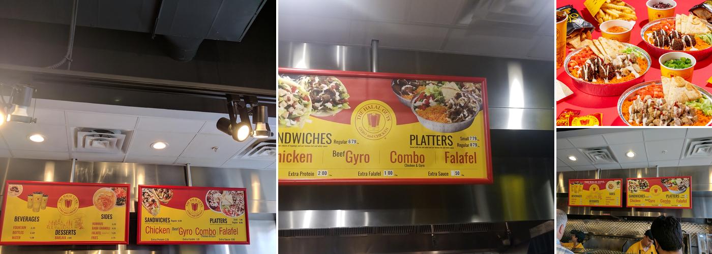 The Halal Guys Menu