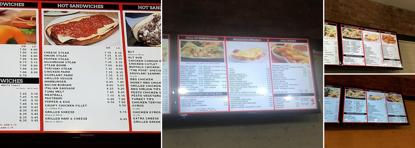 Half Shell Pizza & More Menu