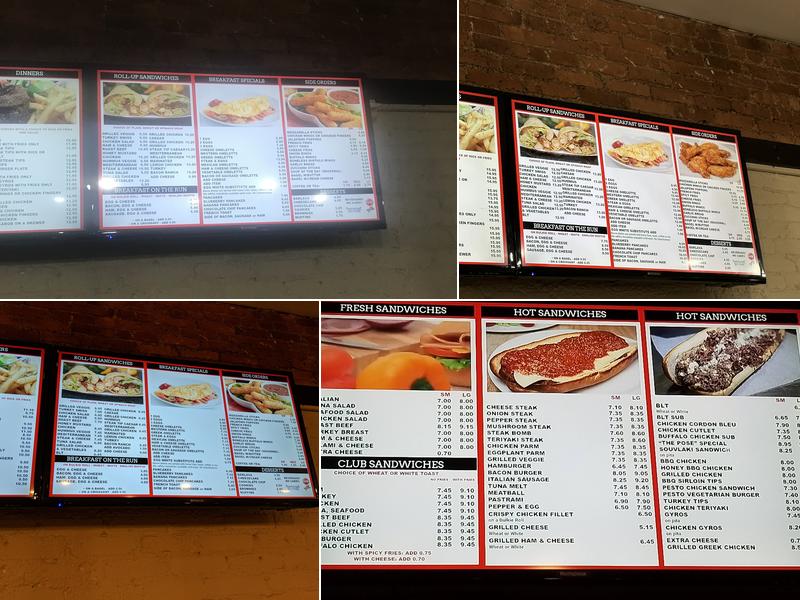 Half Shell Pizza & More Menu