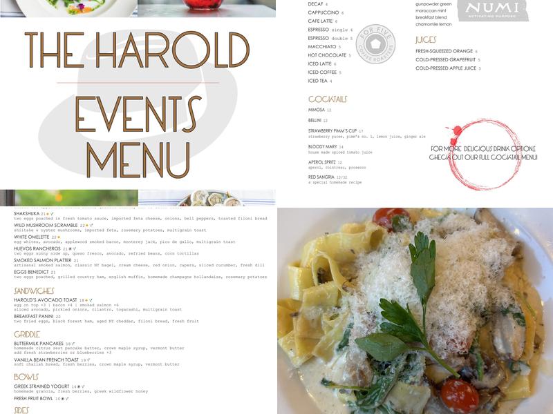 The Harold Menu
