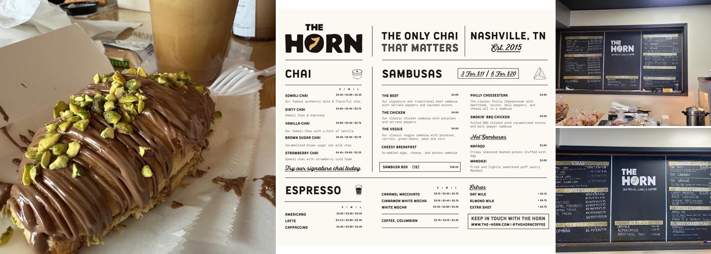 The Horn Menu