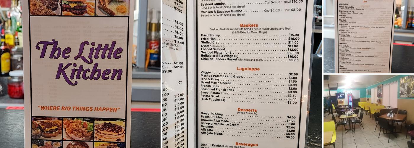 The Little Kitchen Menu