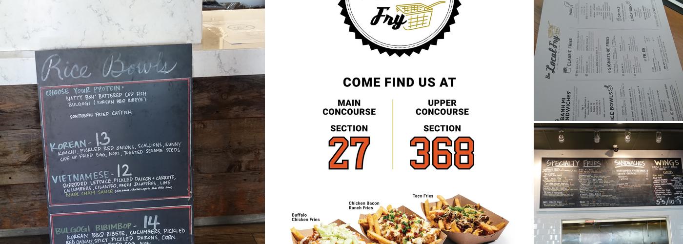 The Local Fry Menu