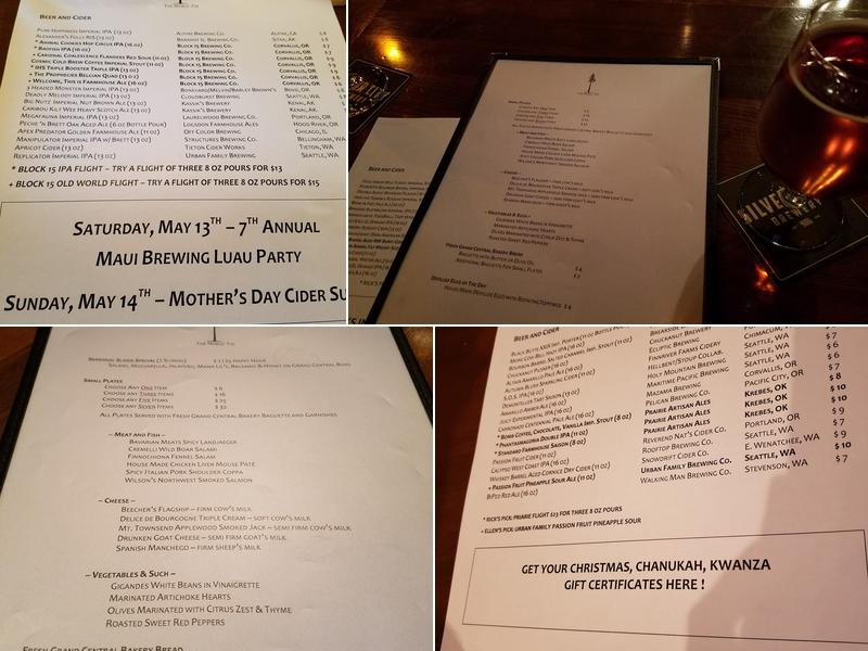 The Noble Fir Menu