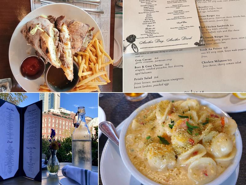 The Paris Café Menu