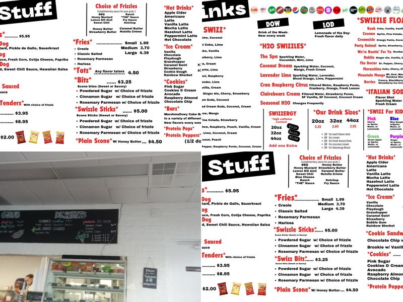 SWIZZLE Menu