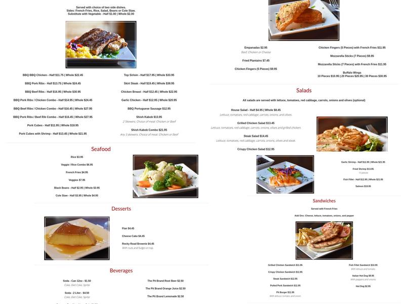 The Pit Menu