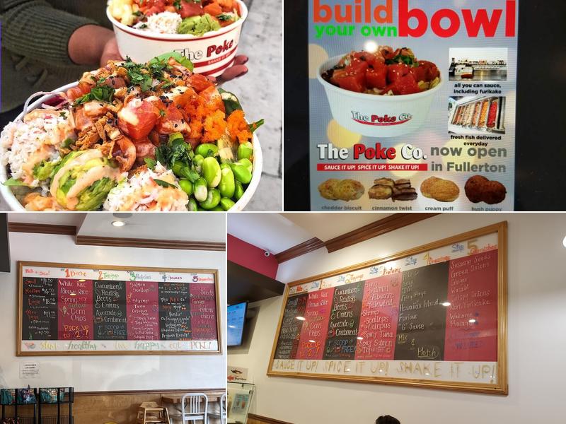 The Poke Co. - Fullerton Menu