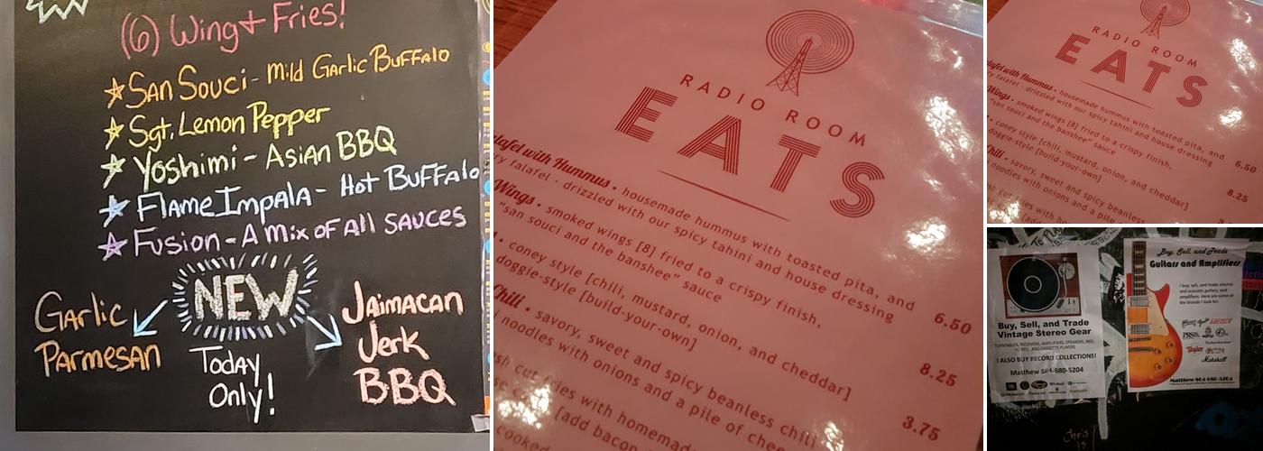 Radio Room Menu