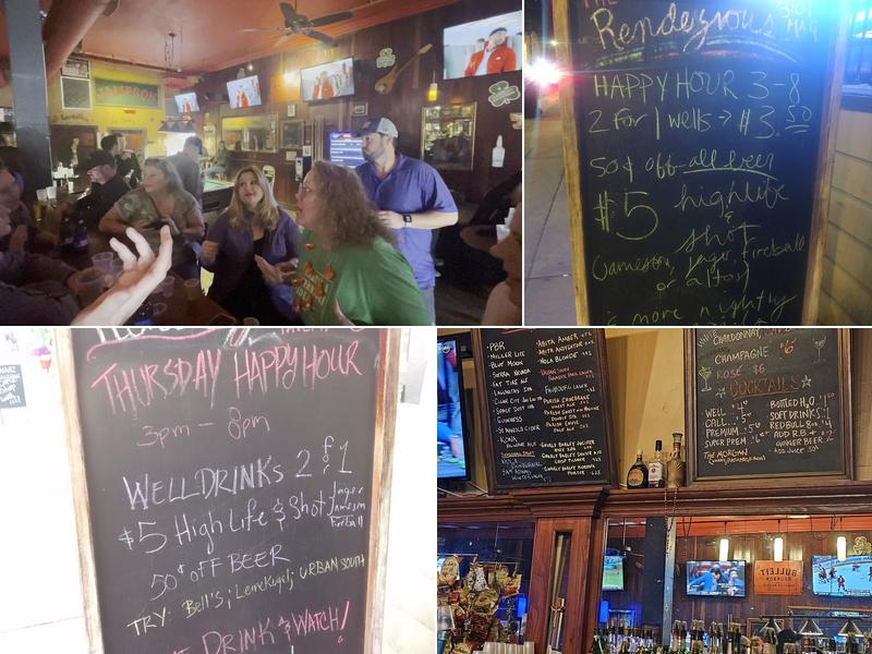 Rendezvous Tavern Menu