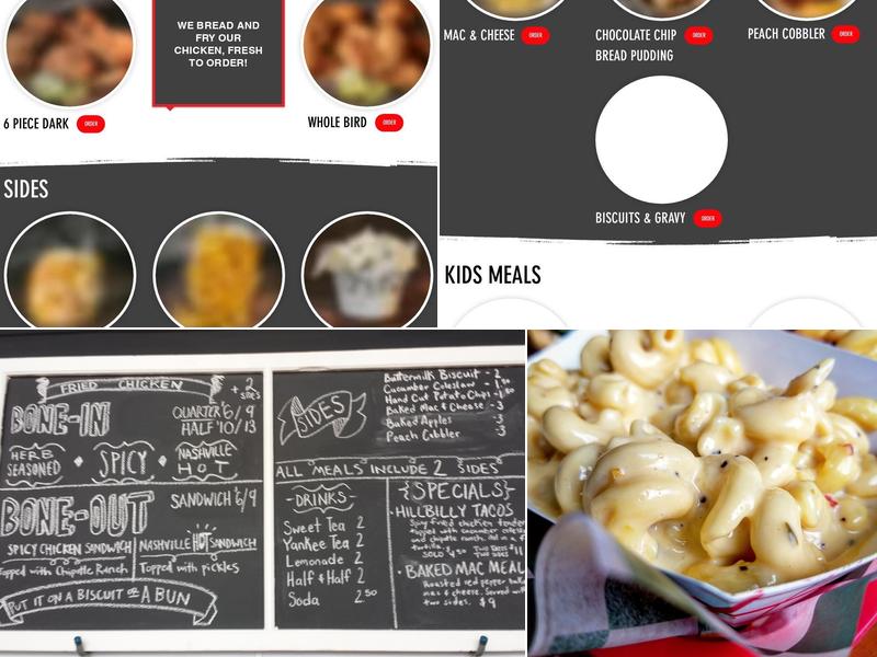 Roost Chicken & Biscuits Menu