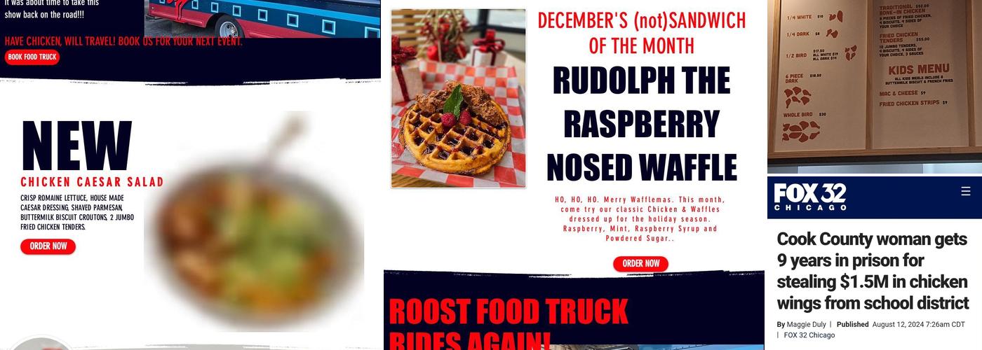 Roost Chicken & Biscuits Menu