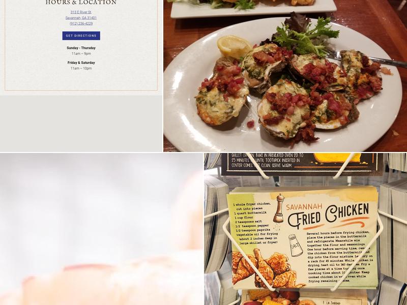 The Shrimp Factory Menu