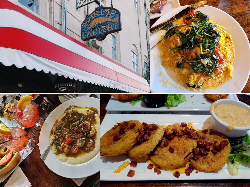 The Shrimp Factory 313 E River St, Savannah