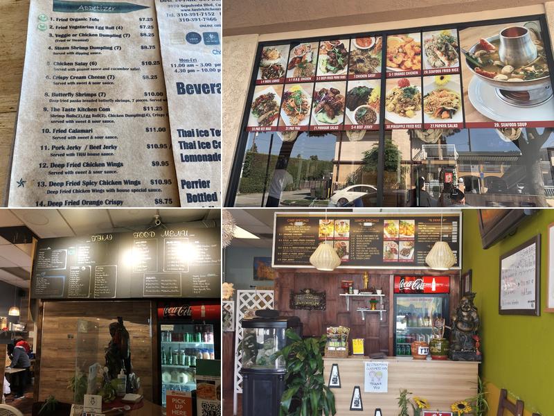 The Taste Kitchen Menu