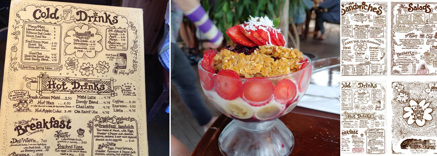 The Yellow Deli Chattanooga Menu