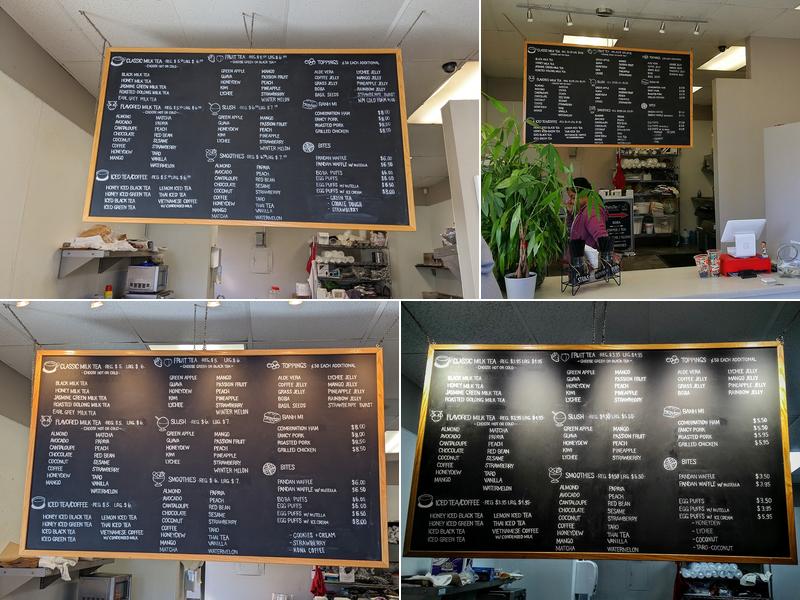 ThirsTea Menu