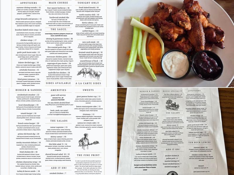 This Little Pig Menu