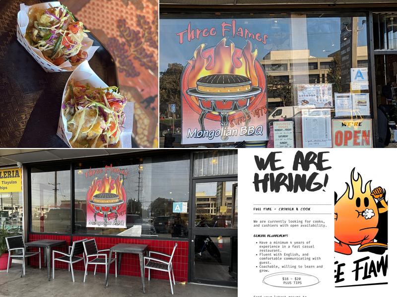 Three Flames Mongolian Bar-B-Q