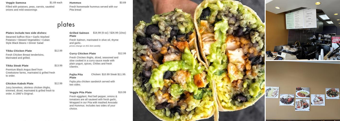 Tikka Grill Healthy Fusion & Catering Menu