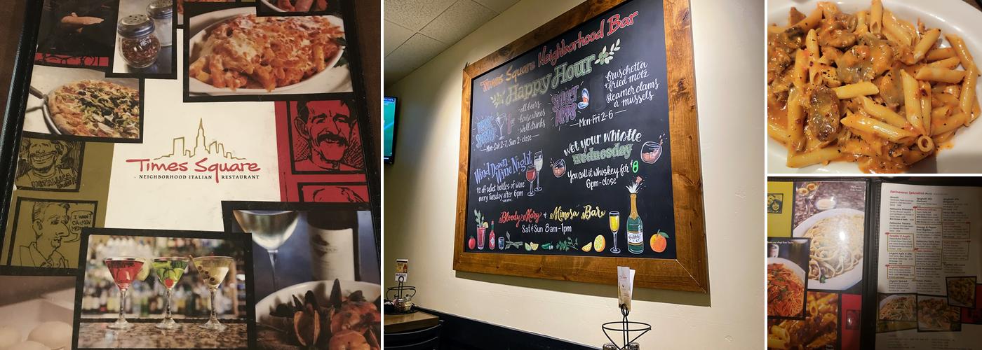 Times Square Menu