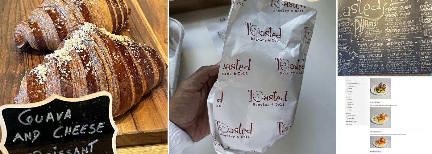 Toasted Bagelry & Deli Menu