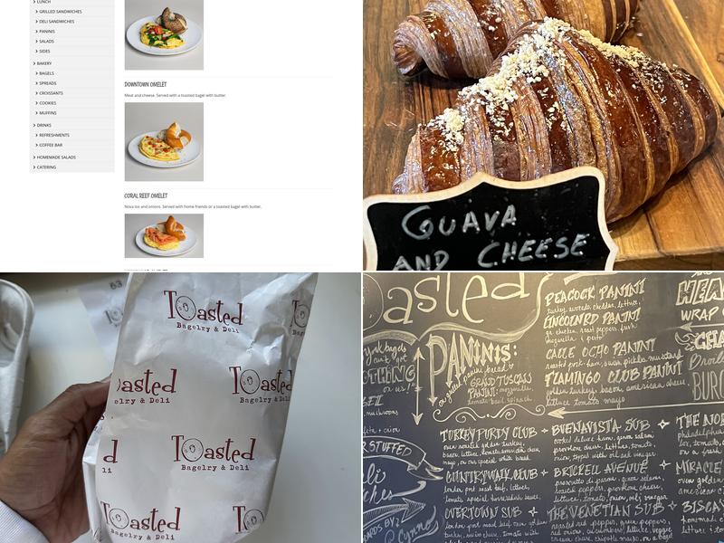 Toasted Bagelry & Deli Menu