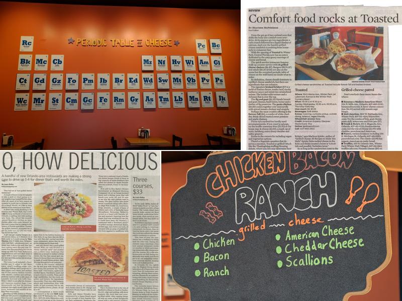 Toasted (UCF area) Menu