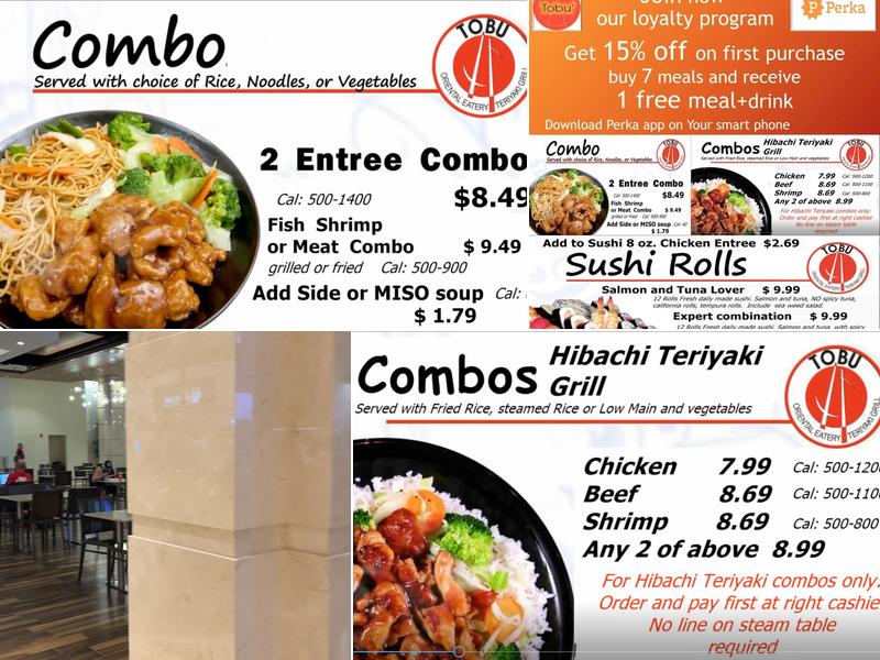 Asian Eatery - Hibachi Grill Menu