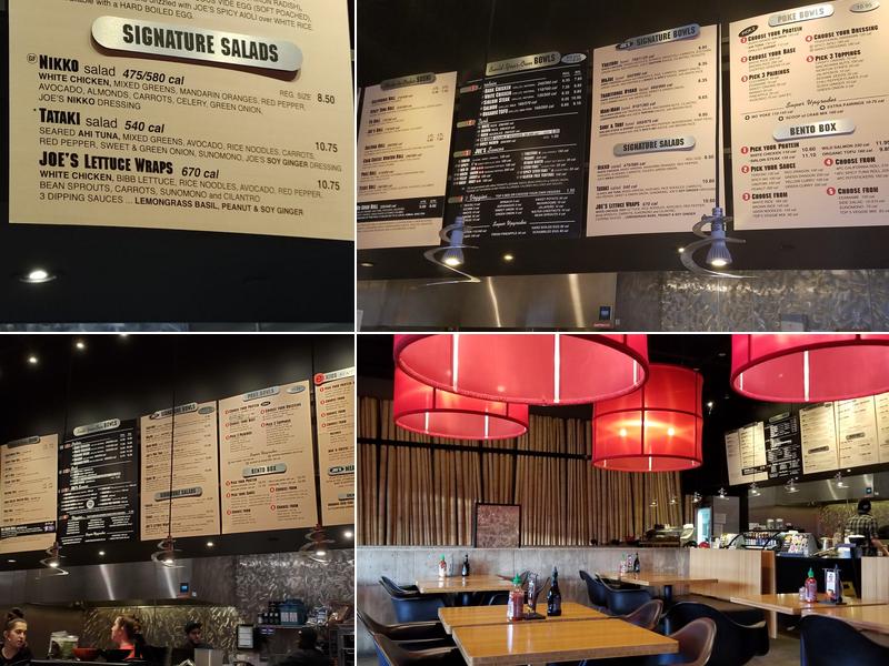 Tokyo Joe's - University Village Menu