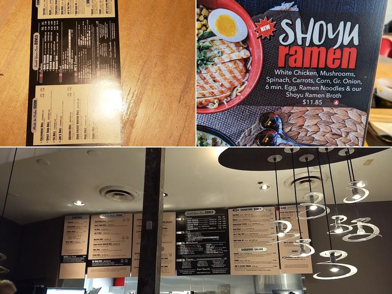 Tokyo Joe's - Westminster Menu