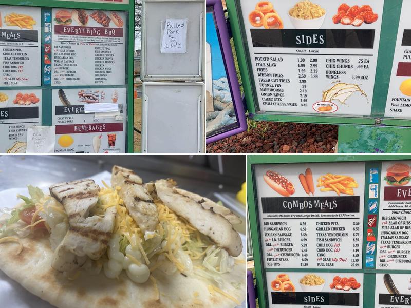 Tom's B.B.Q & Grill Menu