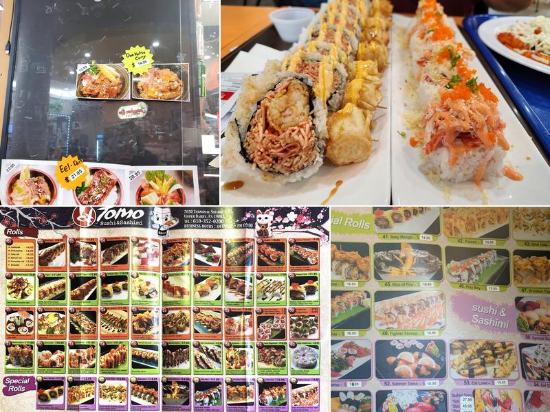 Tomo Sushi & Sashimi (H-Mart 2nd Floor) Menu