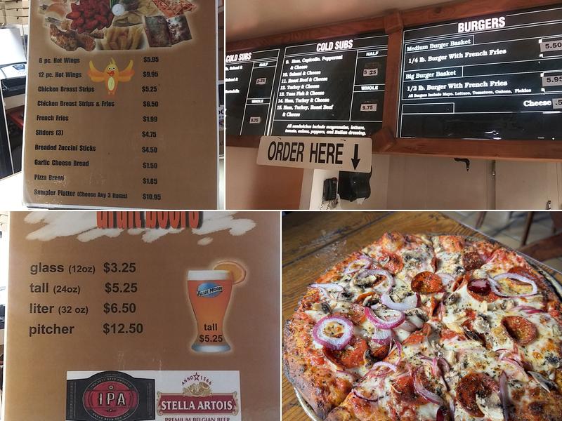 Tony's Subs and Pizza Menu