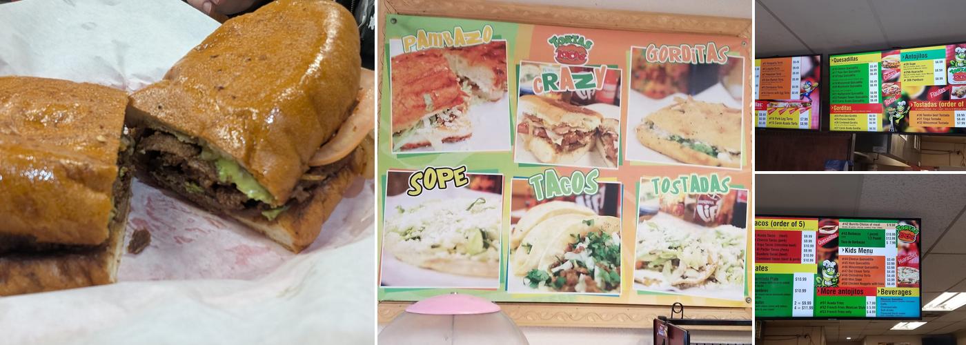 Tortas Locas LLC Menu