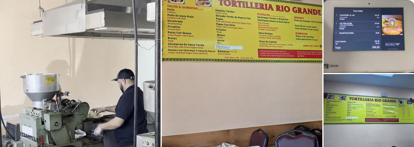 Tortilleria Rio Grande #2 Menu