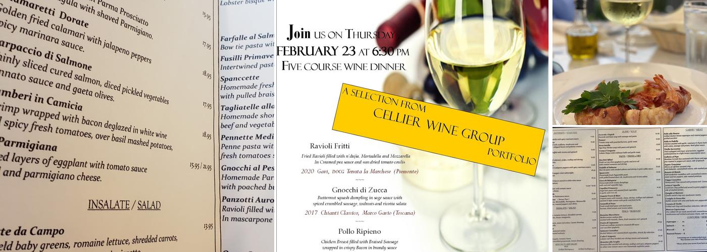 Toscana Ristorante Menu