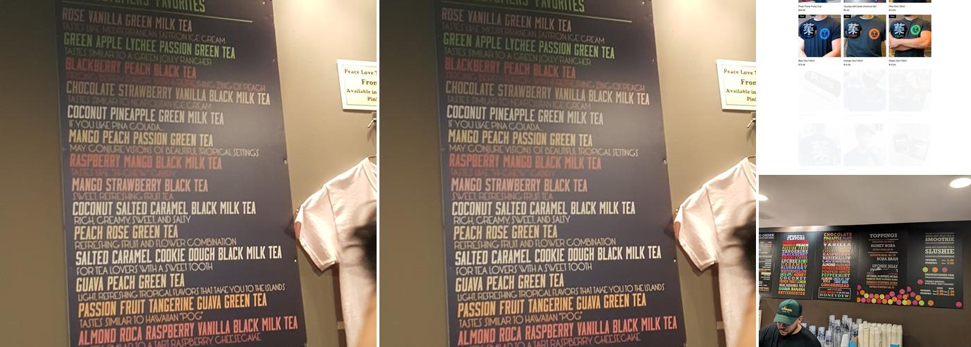 Tpumps Menu