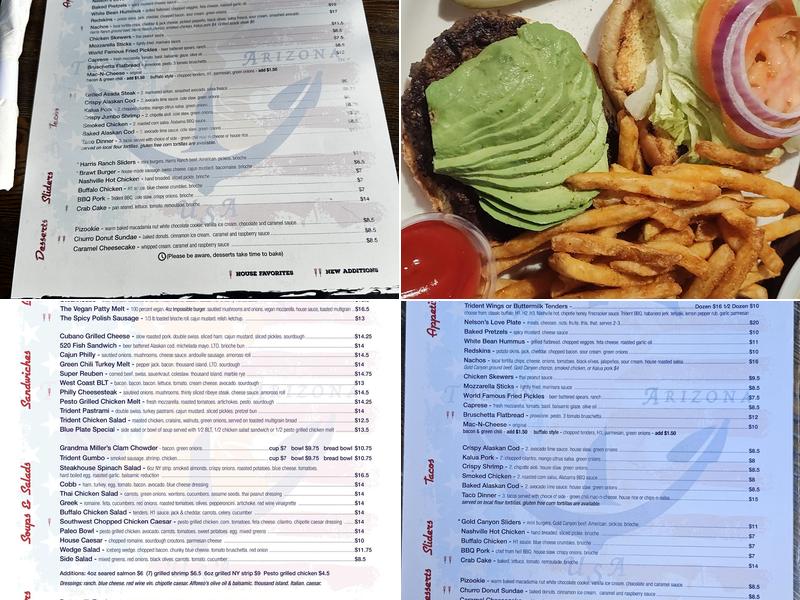 Trident Grill II Menu