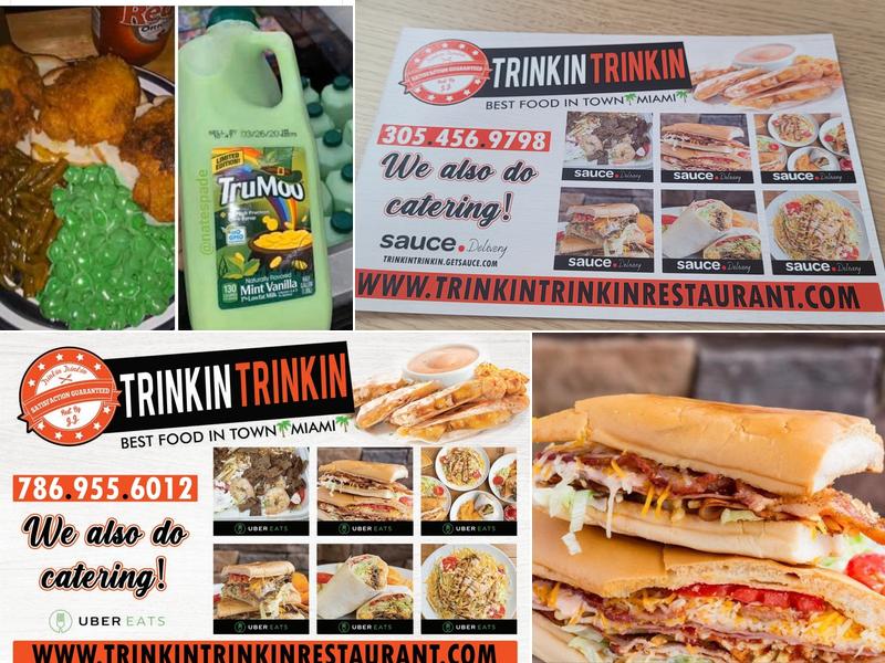 Trinkin Trinkin Menu