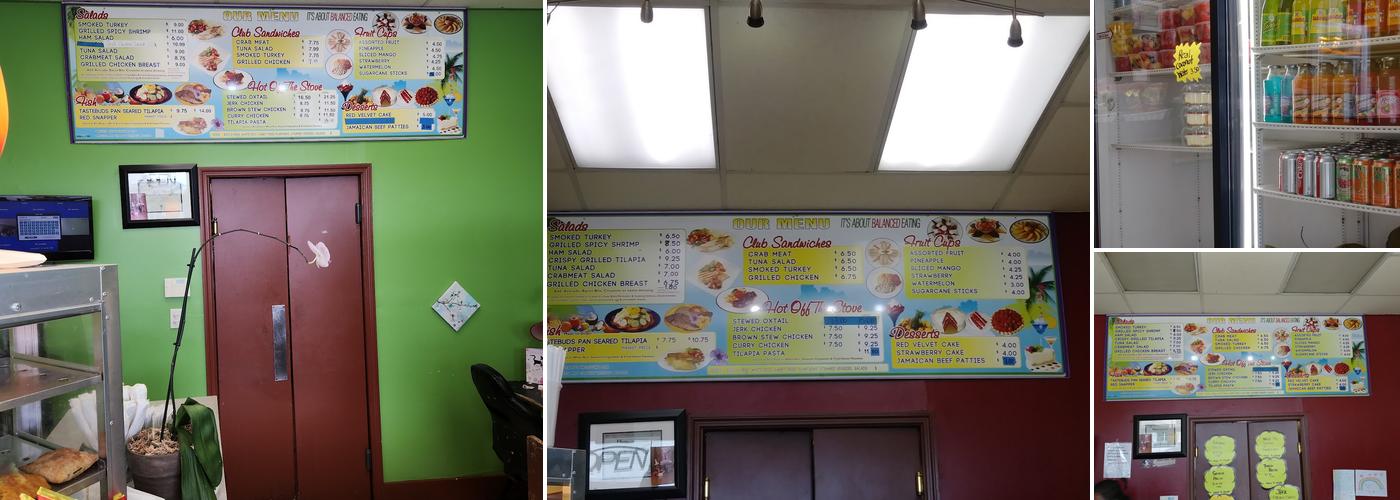 Tropical Tastebuds Menu