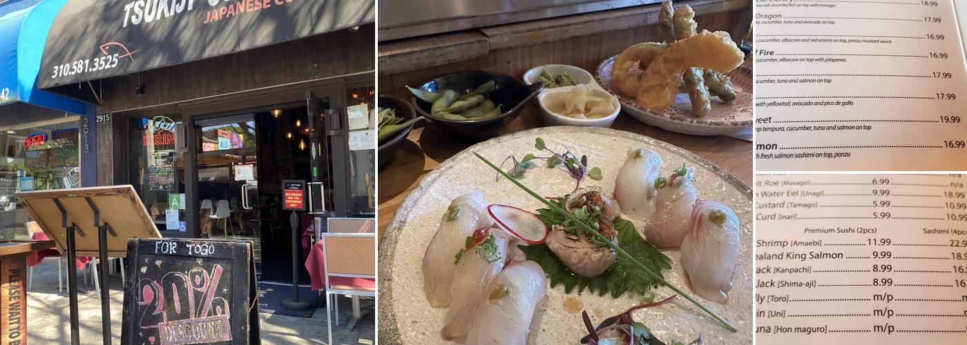 Tsukiji Sushi Sen Menu