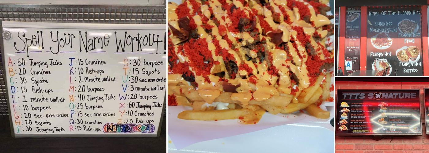 Tu Taco Taco Shop Menu