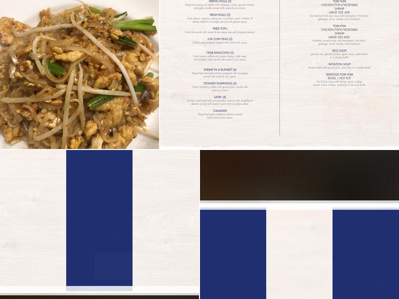 Tuk Tuk Thai Fusion Restaurant Menu