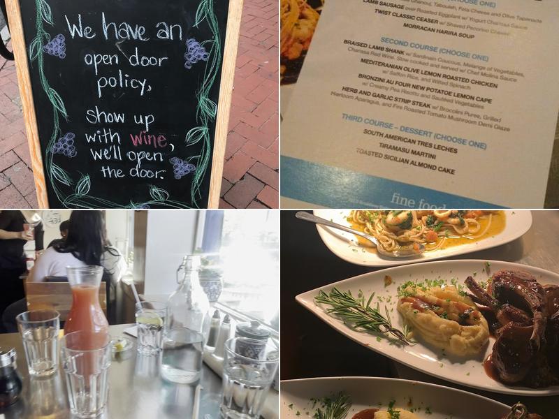 Twist Fells Point Menu