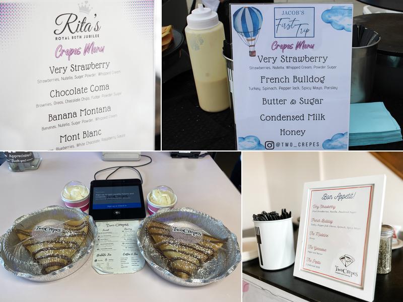 Two Crepes Menu