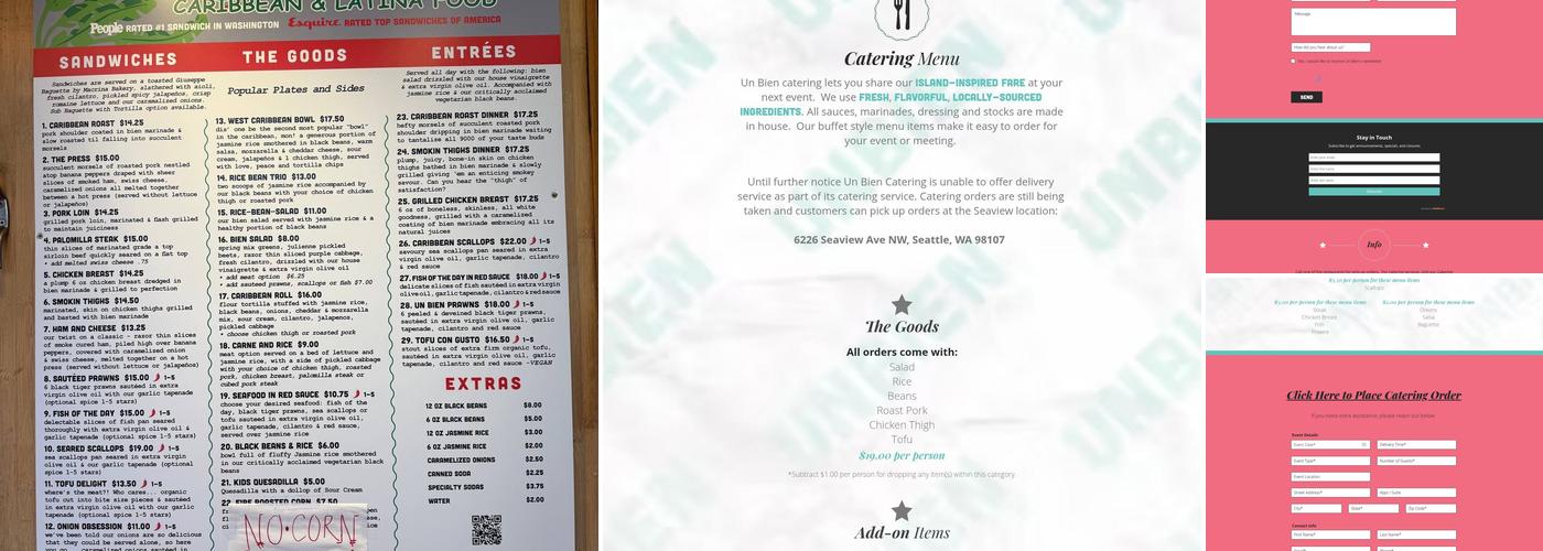 Un Bien Menu